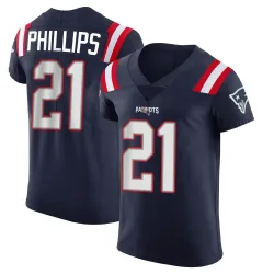 Men's Adrian Phillips New England Patriots No.21 Elite Team Color Vapor Untouchable Jersey - Navy