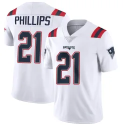Men's Adrian Phillips New England Patriots No.21 Limited Vapor Untouchable Jersey - White