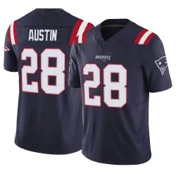 Men's Alex Austin New England Patriots No.28 Limited Vapor F.U.S.E. Jersey - Navy