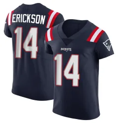 Men's Alex Erickson New England Patriots No.14 Elite Team Color Vapor Untouchable Jersey - Navy