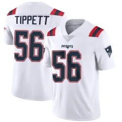 Men's Andre Tippett New England Patriots No.56 Limited Vapor Untouchable Jersey - White