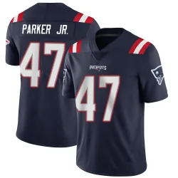 Men's Andrew Parker Jr. New England Patriots No.47 Limited Team Color Vapor Untouchable Jersey - Navy