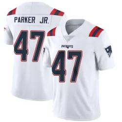 Men's Andrew Parker Jr. New England Patriots No.47 Limited Vapor Untouchable Jersey - White