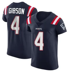 Men's Antonio Gibson New England Patriots No.4 Elite Team Color Vapor Untouchable Jersey - Navy