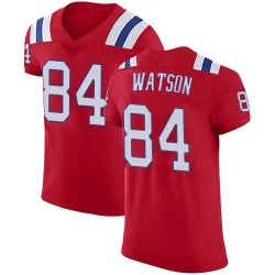 Men's Benjamin Watson New England Patriots No.84 Elite Vapor Untouchable Alternate Jersey - Red
