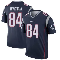 Men's Benjamin Watson New England Patriots No.84 Legend Jersey - Navy