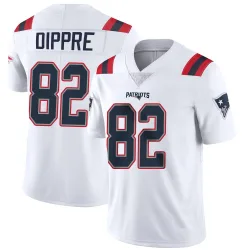 Men's CJ Dippre New England Patriots No.82 Limited Vapor Untouchable Jersey - White
