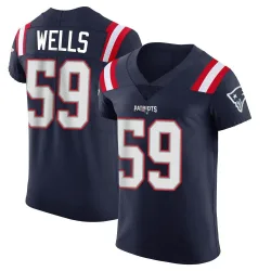 Men's Carson Wells New England Patriots No.59 Elite Team Color Vapor Untouchable Jersey - Navy