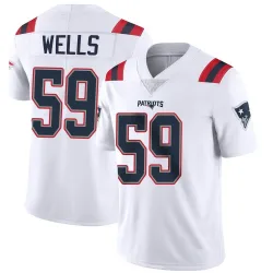 Men's Carson Wells New England Patriots No.59 Limited Vapor Untouchable Jersey - White