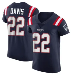 Men's Cody Davis New England Patriots No.22 Elite Team Color Vapor Untouchable Jersey - Navy