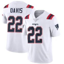 Men's Cody Davis New England Patriots No.22 Limited Vapor Untouchable Jersey - White