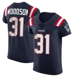 Men's Craig Woodson New England Patriots No.31 Elite Team Color Vapor Untouchable Jersey - Navy