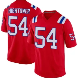 Men's Dont'a Hightower New England Patriots No.54 Game Alternate Jersey - Red