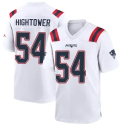 Men's Dont'a Hightower New England Patriots No.54 Game Jersey - White