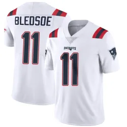 Men's Drew Bledsoe New England Patriots No.11 Limited Vapor Untouchable Jersey - White