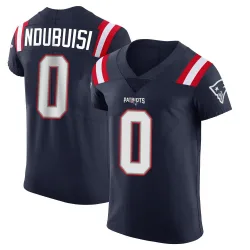 Men's Haggai Ndubuisi New England Patriots No.0 Elite Team Color Vapor Untouchable Jersey - Navy