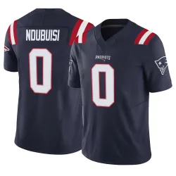 Men's Haggai Ndubuisi New England Patriots No.0 Limited Vapor F.U.S.E. Jersey - Navy