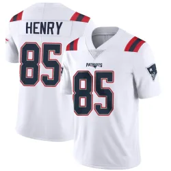 Men's Hunter Henry New England Patriots No.85 Limited Vapor Untouchable Jersey - White