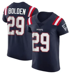 Men's Isaiah Bolden New England Patriots No.29 Elite Team Color Vapor Untouchable Jersey - Navy