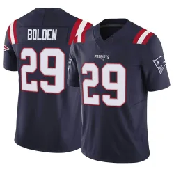 Men's Isaiah Bolden New England Patriots No.29 Limited Vapor F.U.S.E. Jersey - Navy