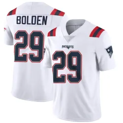 Men's Isaiah Bolden New England Patriots No.29 Limited Vapor Untouchable Jersey - White