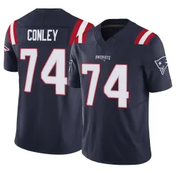 Men's Jack Conley New England Patriots No.74 Limited Vapor F.U.S.E. Jersey - Navy