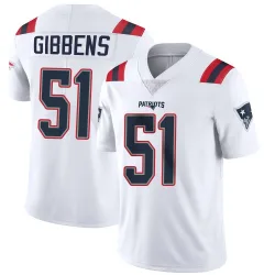 Men's Jack Gibbens New England Patriots No.51 Limited Vapor Untouchable Jersey - White