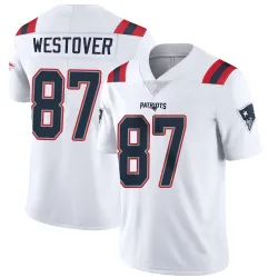 Men's Jack Westover New England Patriots No.87 Limited Vapor Untouchable Jersey - White