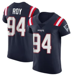 Men's Jaquelin Roy New England Patriots No.94 Elite Team Color Vapor Untouchable Jersey - Navy