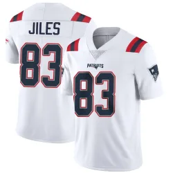 Men's John Jiles New England Patriots No.83 Limited Vapor Untouchable Jersey - White