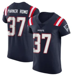 Men's John Parker Romo New England Patriots No.37 Elite Team Color Vapor Untouchable Jersey - Navy
