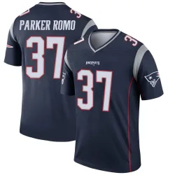 Men's John Parker Romo New England Patriots No.37 Legend Jersey - Navy