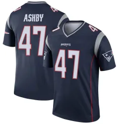 Men's Julian Ashby New England Patriots No.47 Legend Jersey - Navy