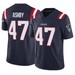 Men's Julian Ashby New England Patriots No.47 Limited Vapor F.U.S.E. Jersey - Navy