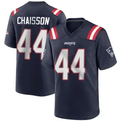 Men's K'Lavon Chaisson New England Patriots No.44 Game Team Color Jersey - Navy Blue