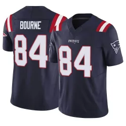 Men's Kendrick Bourne New England Patriots No.84 Limited Vapor F.U.S.E. Jersey - Navy
