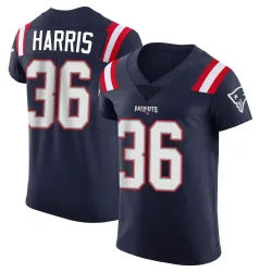 Men's Kevin Harris New England Patriots No.36 Elite Team Color Vapor Untouchable Jersey - Navy
