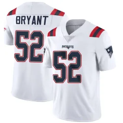 Men's Marcus Bryant New England Patriots No.52 Limited Vapor Untouchable Jersey - White