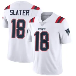 Men's Matthew Slater New England Patriots No.18 Limited Vapor Untouchable Jersey - White