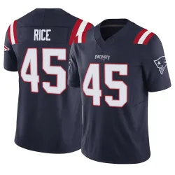 Men's Monty Rice New England Patriots No.45 Limited Vapor F.U.S.E. Jersey - Navy