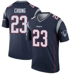Men's Patrick Chung New England Patriots No.23 Legend Jersey - Navy