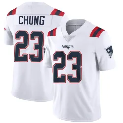 Men's Patrick Chung New England Patriots No.23 Limited Vapor Untouchable Jersey - White