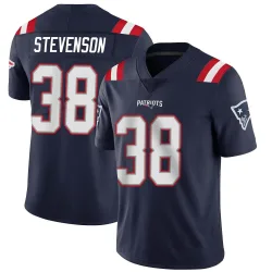 Men's Rhamondre Stevenson New England Patriots No.38 Limited Team Color Vapor Untouchable Jersey - Navy