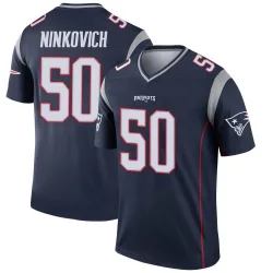 Men's Rob Ninkovich New England Patriots No.50 Legend Jersey - Navy