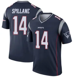 Men's Robert Spillane New England Patriots No.14 Legend Jersey - Navy