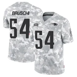 Men's Tedy Bruschi New England Patriots No.54 Limited 2024 Salute to Service Jersey - Arctic Camo