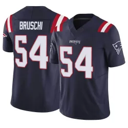 Men's Tedy Bruschi New England Patriots No.54 Limited Vapor F.U.S.E. Jersey - Navy
