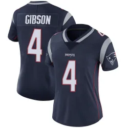 Women's Antonio Gibson New England Patriots No.4 Limited Team Color Vapor Untouchable Jersey - Navy