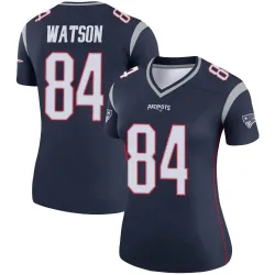 Women's Benjamin Watson New England Patriots No.84 Legend Jersey - Navy
