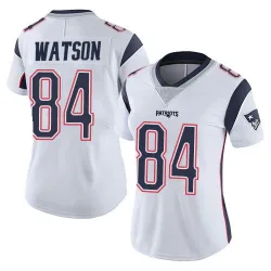 Women's Benjamin Watson New England Patriots No.84 Limited Vapor Untouchable Jersey - White